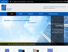 Tablet Screenshot of precimecproducts.com
